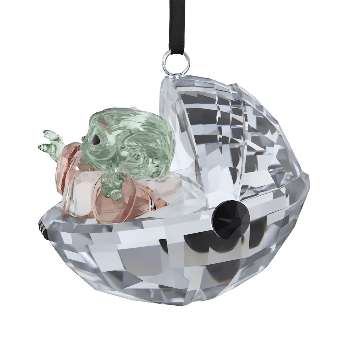 Swarovski Star Wars Ornament The Mandalorian Baby Yoda, Grogu